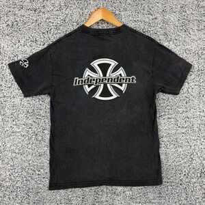 Vintage Independent Truck Company Shirt Adult Medium 19x26 Cross Skater Tee M